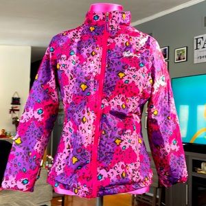 Girls lightweight reversible jacket.  Pink and Purple.  $20